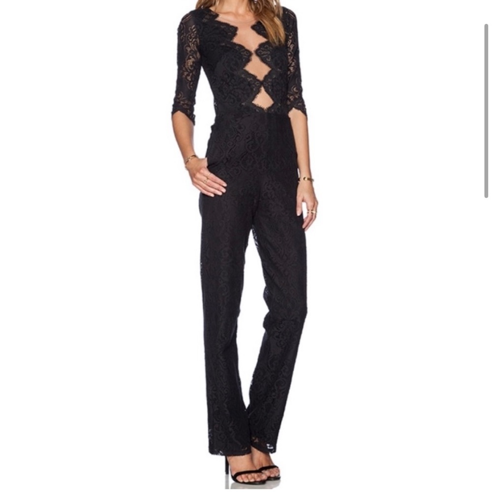 Noir Jumpsuit For Love and Lemons